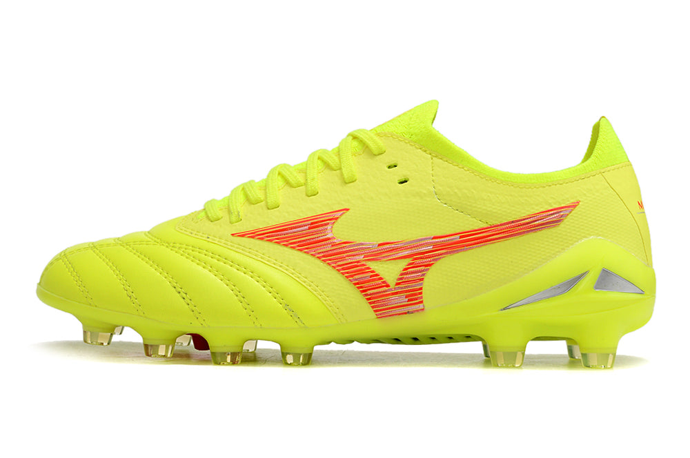 Chuteira Campo Mizuno Morelia Neo 4 Beta FG Elite + Brindes