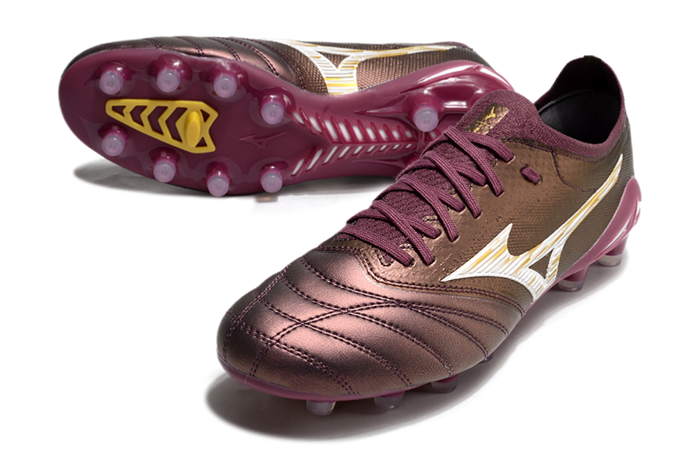 Chuteira Campo Mizuno Morelia Neo 4 Beta FG Elite + Brindes