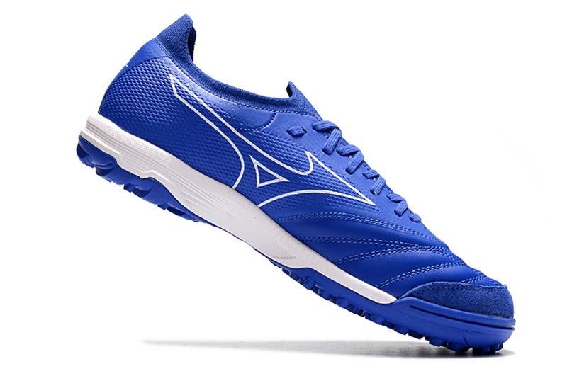 Chuteira Society Mizuno Morelia TF Elite + Brindes