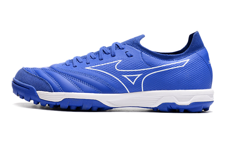 Chuteira Society Mizuno Morelia TF Elite + Brindes
