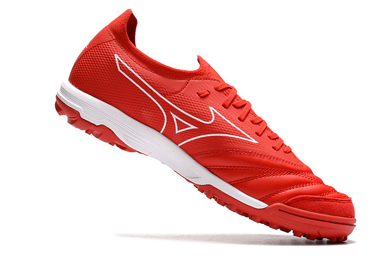Chuteira Society Mizuno Morelia TF Elite + Brindes