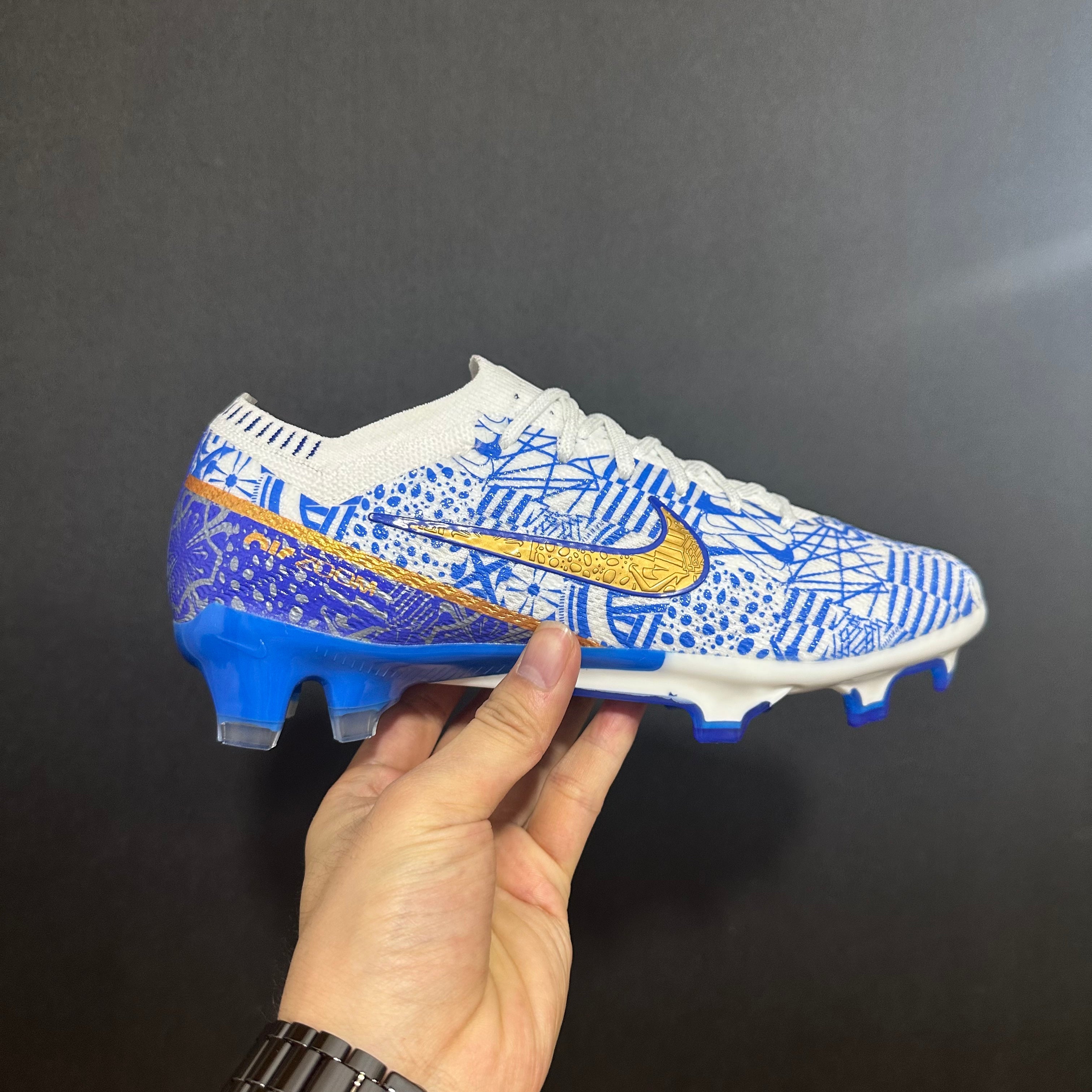 Chuteira Campo Nike Air Zoom Mercurial Vapor 15 Elite + Brindes