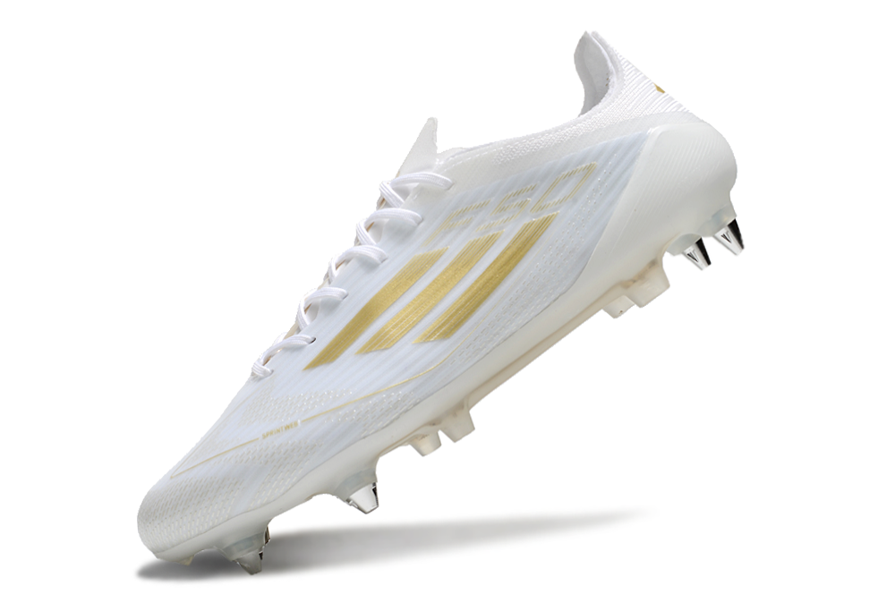 Adidas F50 Elite SG - Branco Dourado