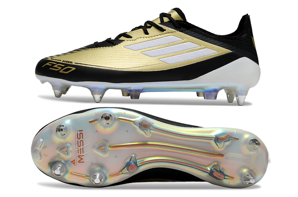 Adidas F50 Elite SG - Preto Dourado