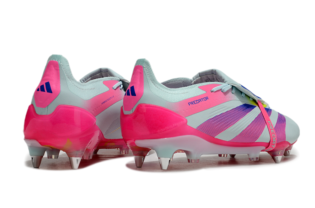 Adidas Predator Elite Tongue SG - Rosa Branco