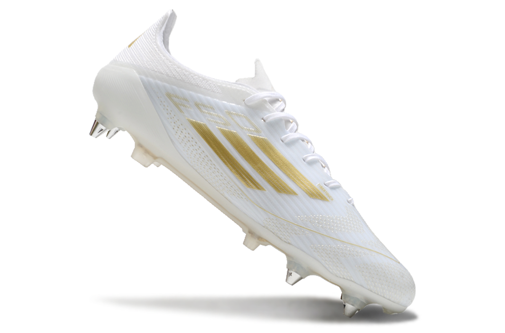 Adidas F50 Elite SG - Branco Dourado