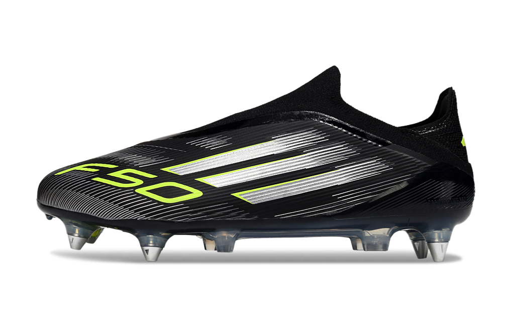 Adidas F50 Elite Laceless SG - Electric Stealth
