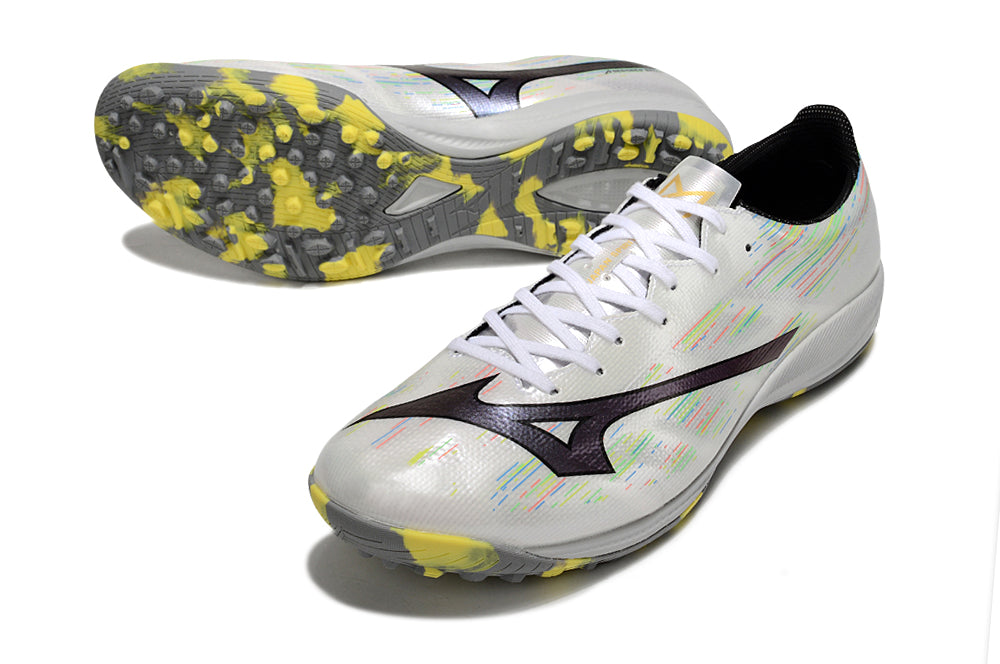 Chuteira Society Mizuno Alpha TF Elite + Brindes
