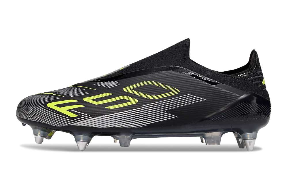 Adidas F50 Elite Laceless SG - Preto Verde
