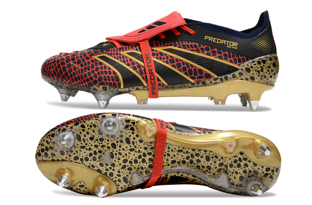 Adidas Predator Elite Tongue SG - Vermelho