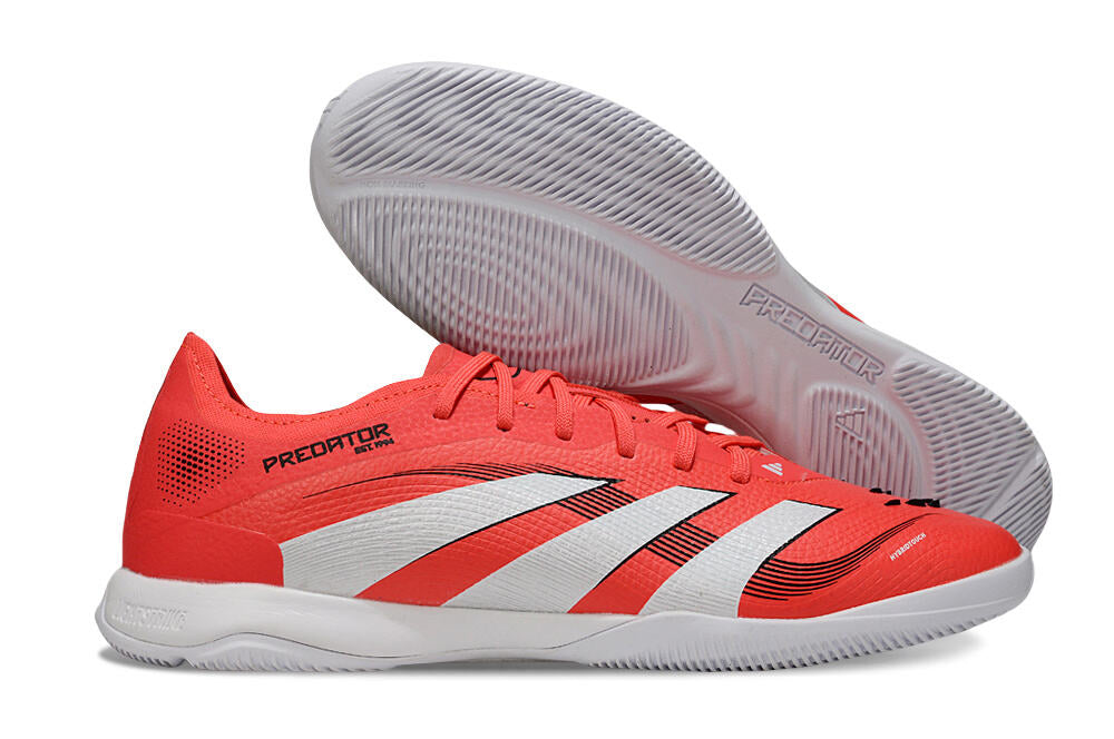 Tênis Futsal Adidas Predator Elite Fold-Over Tongue IC - Laranja e Branca