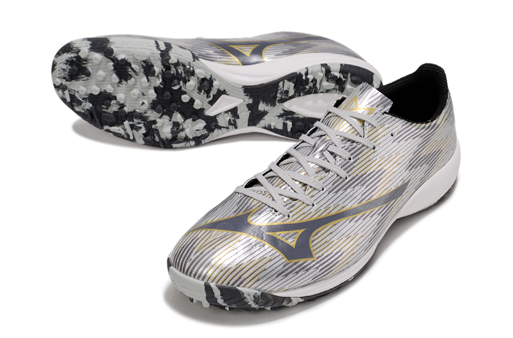 Chuteira Society Mizuno Alpha TF Elite + Brindes