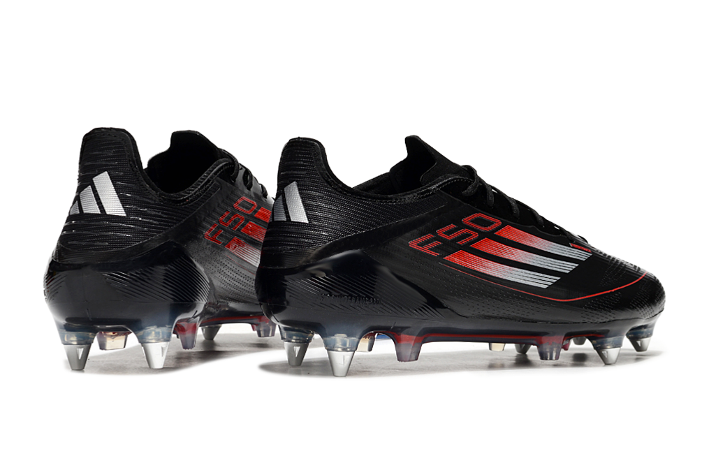 Adidas F50 Elite SG - Preto Vermelho