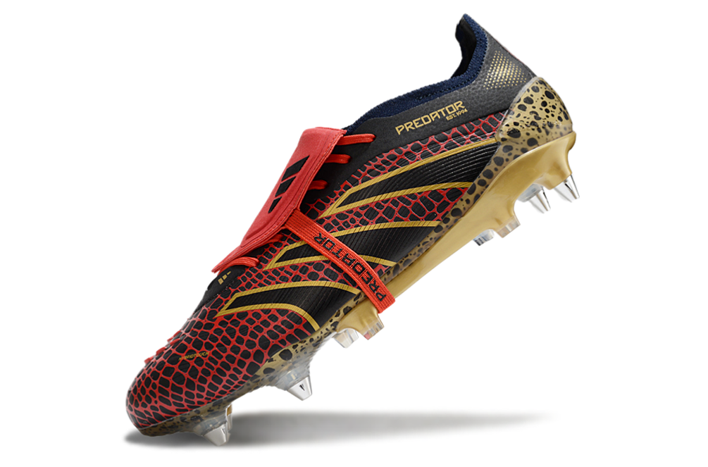 Adidas Predator Elite Tongue SG - Vermelho