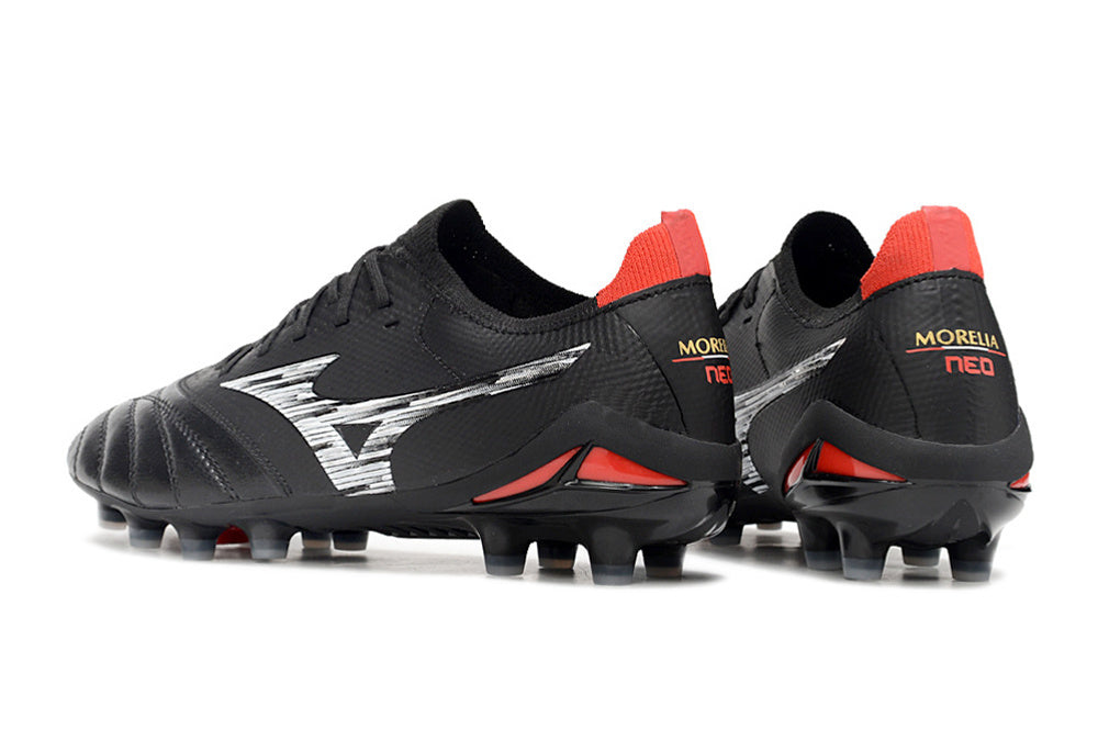 Chuteira Campo Mizuno Morelia Neo 4 Beta FG Elite + Brindes