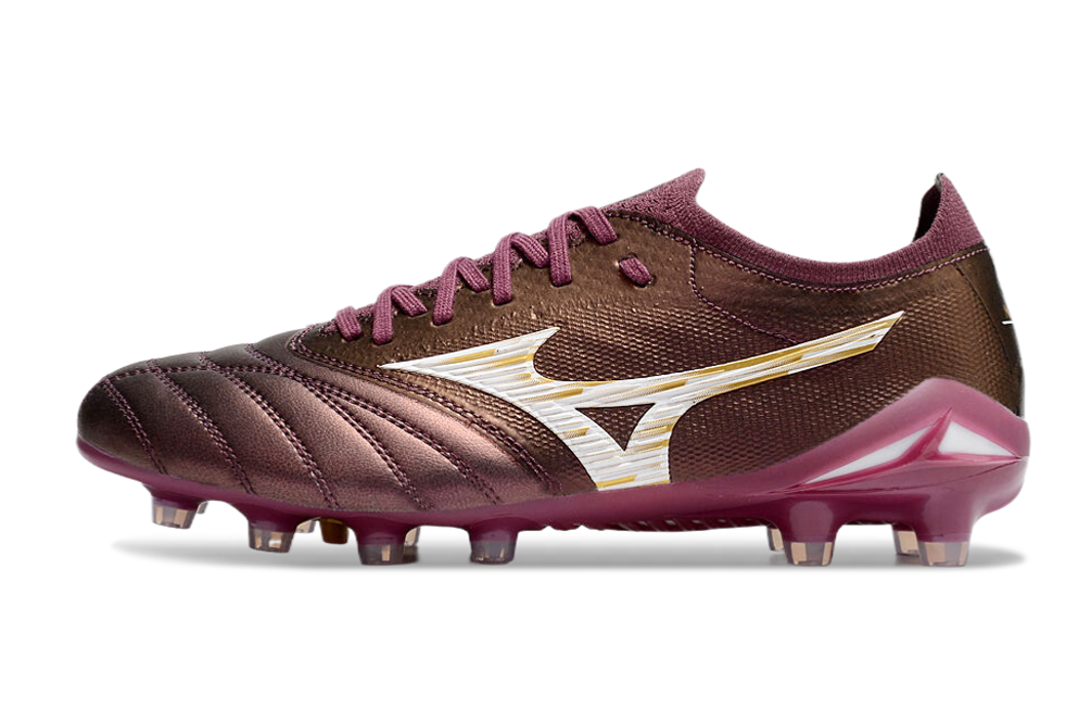 Chuteira Campo Mizuno Morelia Neo 4 Beta FG Elite + Brindes