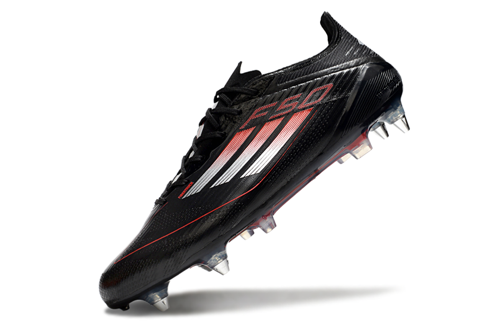 Adidas F50 Elite SG - Preto Vermelho