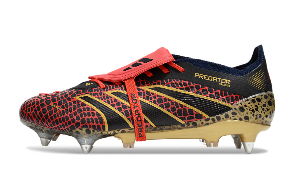Adidas Predator Elite Tongue SG - Vermelho