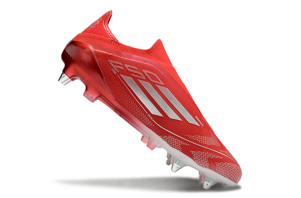 Adidas F50 Elite Laceless SG - Vermelho