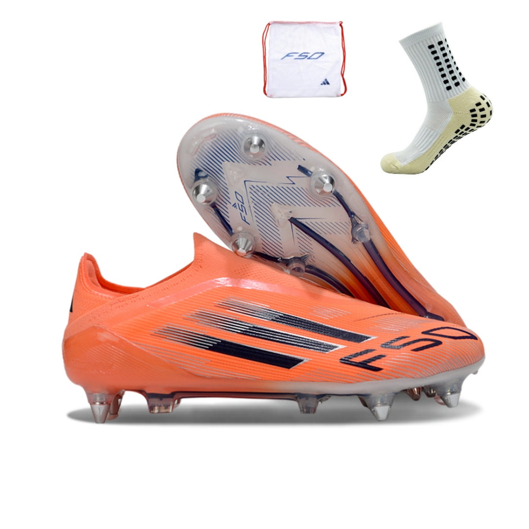 Adidas F50 Elite Laceless SG - Laranja
