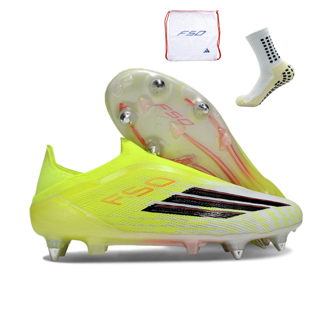 Adidas F50 Elite Laceless SG - Verde